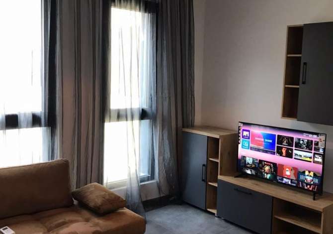 Shtepi me qera Apartament ne Tirane, 1+1, Mobilimi Pjeserisht e mobiluar, Pagesa 450  Euro.