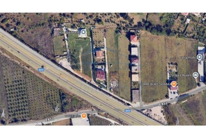 Truall ose Toke  ne Tirane - 386,000 Euro