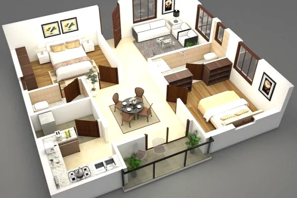 House for Sale 2+1 in Tirana - 114,000 Euro