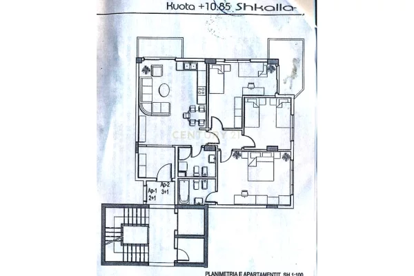 Shtepi ne shitje Apartament ne Tirane, 3+1, Mobilimi E mobiluar, Pagesa 210,000  Euro.