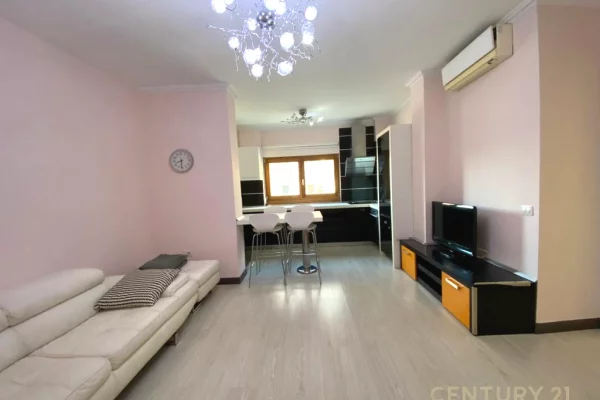 Shtepi me qera Apartament ne Tirane, 1+1, Mobilimi E mobiluar, Pagesa 550  Euro.
