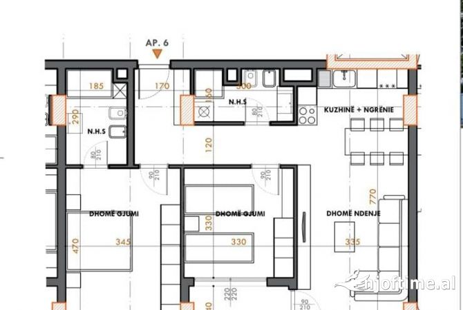 Shtepi ne shitje 2+1 ne Tirane - 141,000 Euro