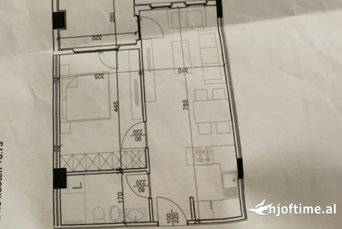 Shtepi ne shitje 1+1 ne Tirane - 119,000 Euro