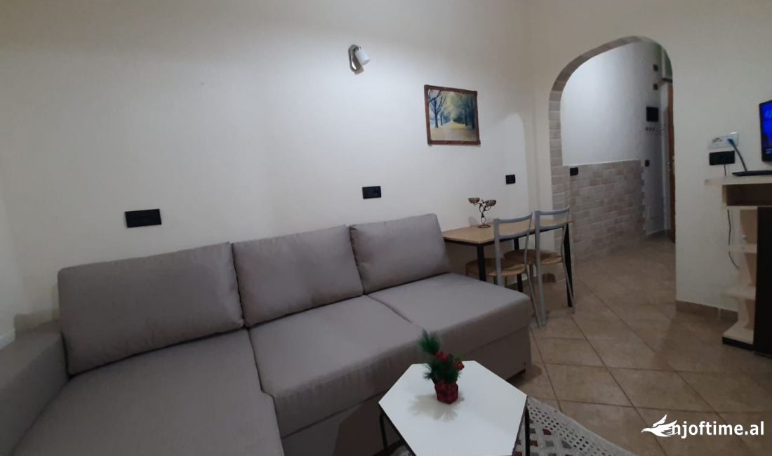 Shtepi me qera Apartament ne Tirane, 1+1, Mobilimi E mobiluar, Pagesa 450  Euro.