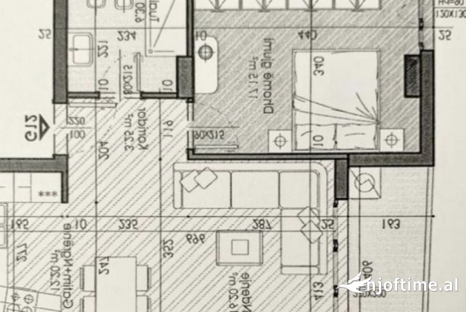 Shtepi me qera Apartament ne Tirane, 1+1, Mobilimi E mobiluar, Pagesa 400  Euro.