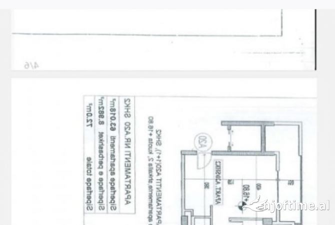 Shtepi ne shitje Apartament ne Tirane, 1+1, Mobilimi E mobiluar, Pagesa 105,000  Euro.