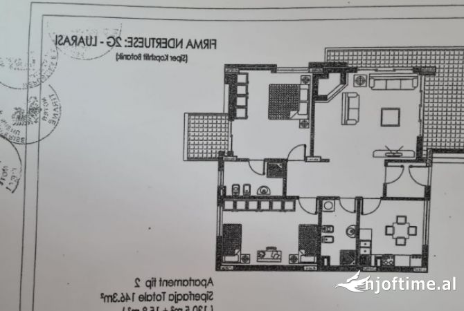 Shtepi ne shitje Apartament ne Tirane, 2+1, Mobilimi E mobiluar, Pagesa 280,000  Euro.