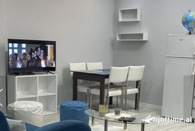 Shtepi me qera Apartament ne Tirane, 1+1, Mobilimi E mobiluar, Pagesa 63,000  Leke.