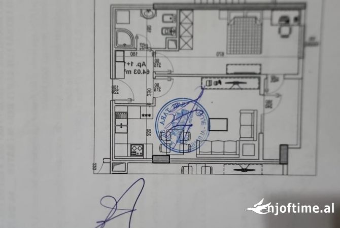 Shtepi ne shitje Apartament ne Tirane, 1+1, Mobilimi E mobiluar, Pagesa 100,000  Euro.