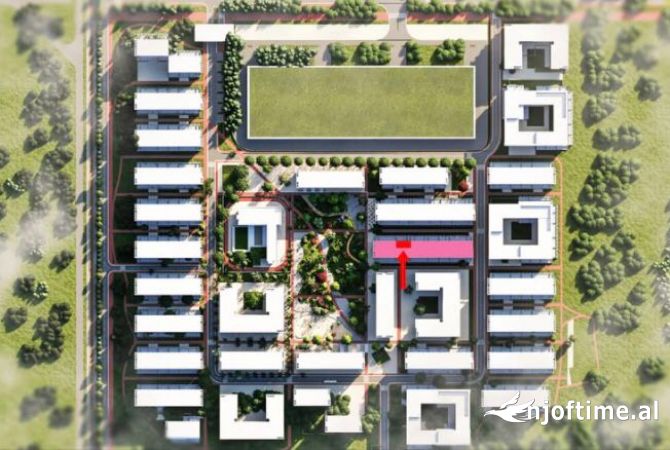 Ambiente Commerciale in Vendita 1+1 a Tirana - 125,000 Euro