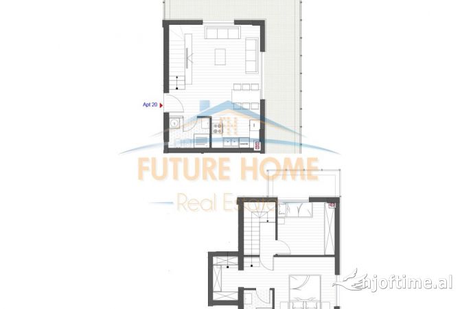 Shtepi ne shitje 2+1 ne Tirane - 254,000 Euro