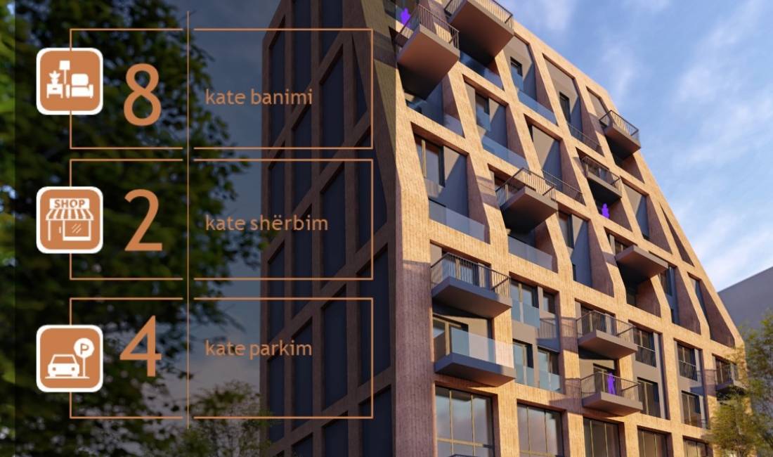 Apartment for sale in Tirana 2+1, Emty