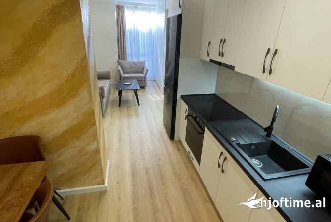 Shtepi me qera Apartament ne Tirane, 1+1, Mobilimi E mobiluar, Pagesa 550  Euro.