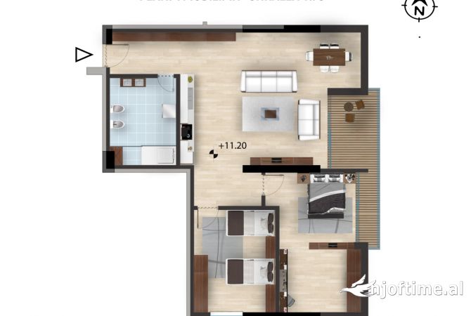 Casa in vendita 1+1 a Valona - 185,000 Euro