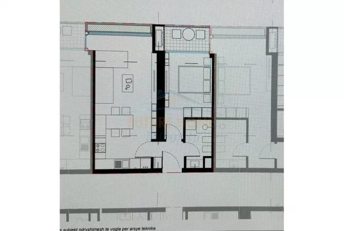 Shtepi ne shitje 1+1 ne Tirane - 151,000 Euro