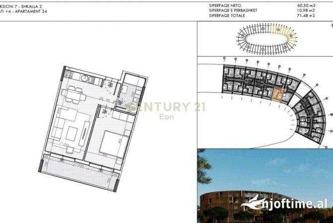Shtepi ne shitje 1+1 ne Durres - 78,628 Euro