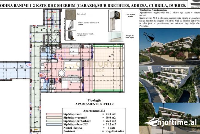 Shtepi ne shitje 2+1 ne Durres - 423,900 Euro