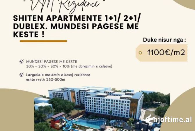 Shtepi ne shitje 1+1 ne Durres - 75,350 Euro