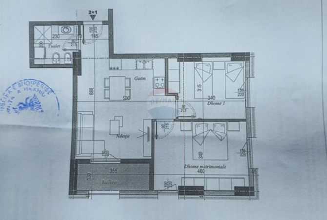Shtepi ne shitje 2+1 ne Tirane - 110,000 Euro