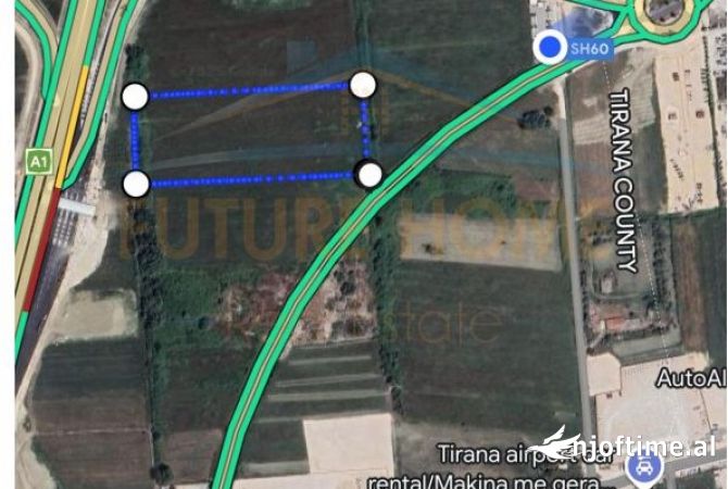 Land for Sale  in Tirana - 1,650,000 Euro