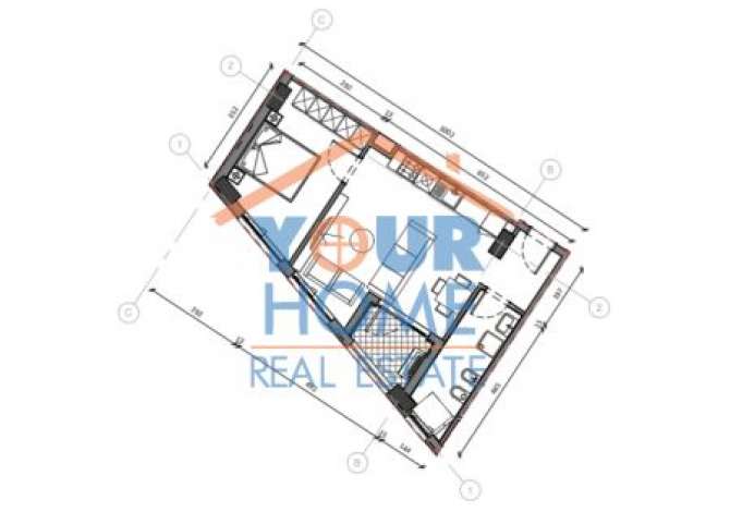 Shtepi ne shitje 1+1 ne Tirane - 90,160 Euro