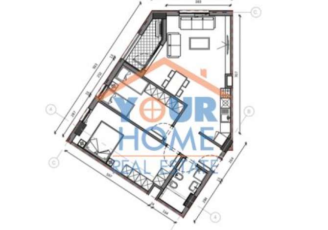 Shtepi ne shitje 2+1 ne Tirane - 130,760 Euro