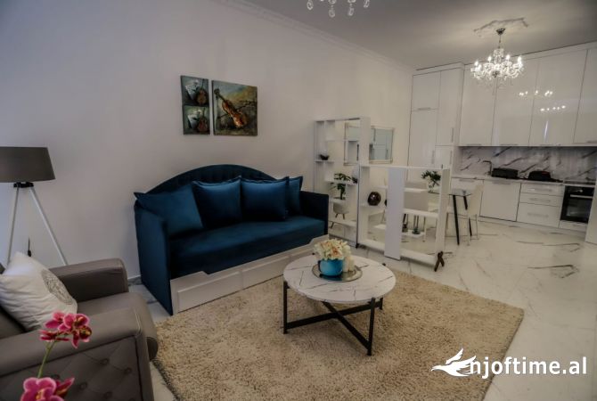 Shtepi me qera Apartament ne Tirane, 1+1, Mobilimi E mobiluar, Pagesa 800  Euro.