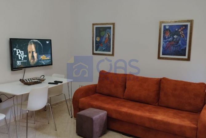 Shtepi me qera Apartament ne Tirane, 1+1, Mobilimi E mobiluar, Pagesa 400  Euro.