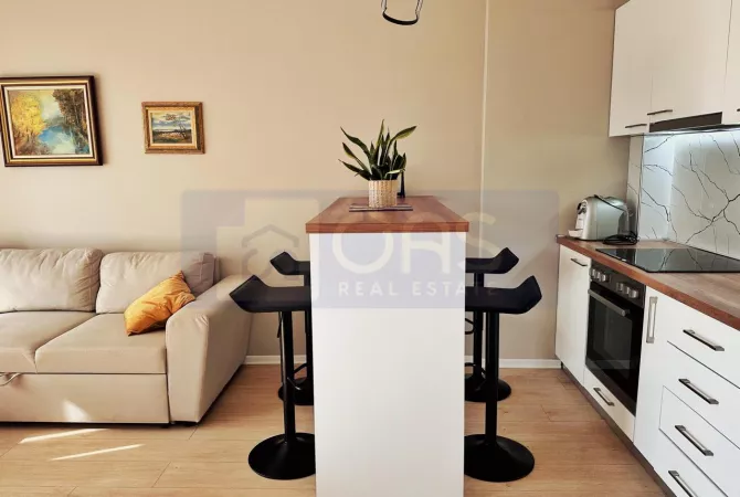 Shtepi me qera Apartament ne Tirane, 1+1, Mobilimi E mobiluar, Pagesa 690  Euro.