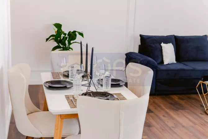 Shtepi me qera Apartament ne Tirane, 1+1, Mobilimi E mobiluar, Pagesa 550  Euro.