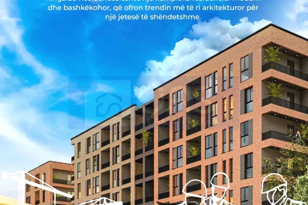 House for Sale 1+1 in Tirana - 80,832 Euro