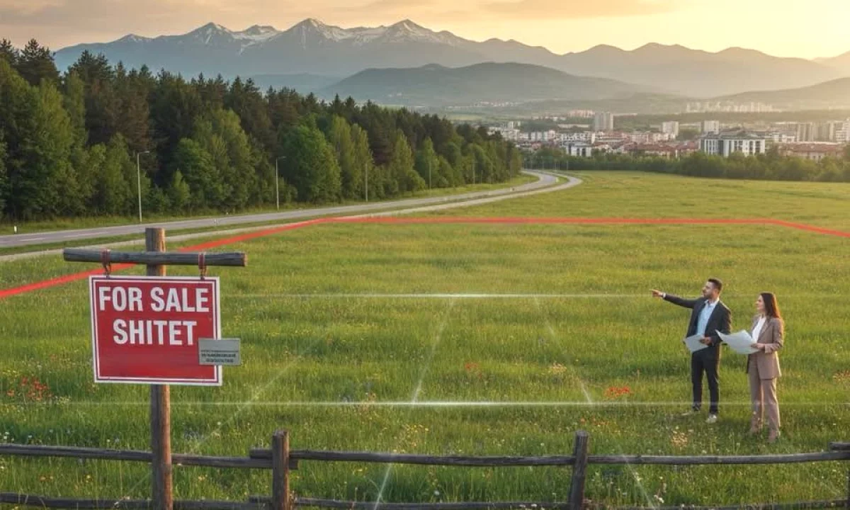 Shes 1000 m2 toke ne Borsh Himare. 