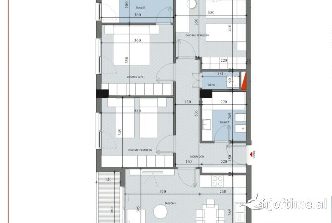 Shtepi ne shitje 3+1 ne Tirane - 140,400 Euro