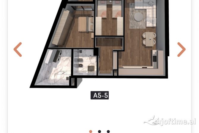 Shtepi ne shitje 2+1 ne Tirane - 137,500 Euro