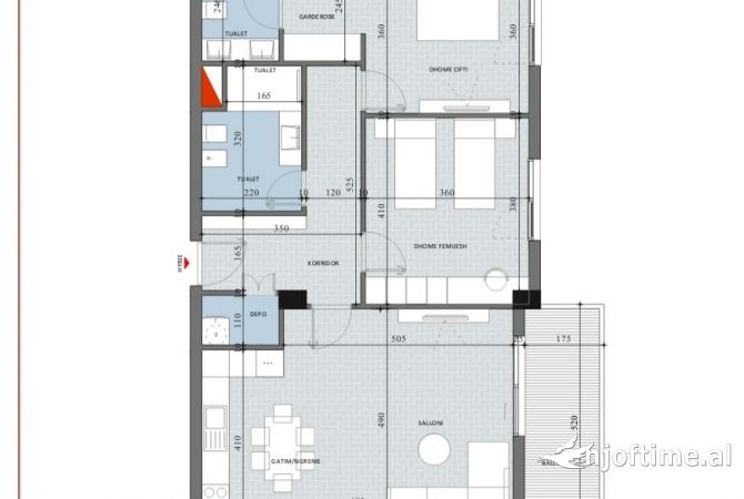 Casa in vendita 2+1 a Tirana - 150,000 Euro