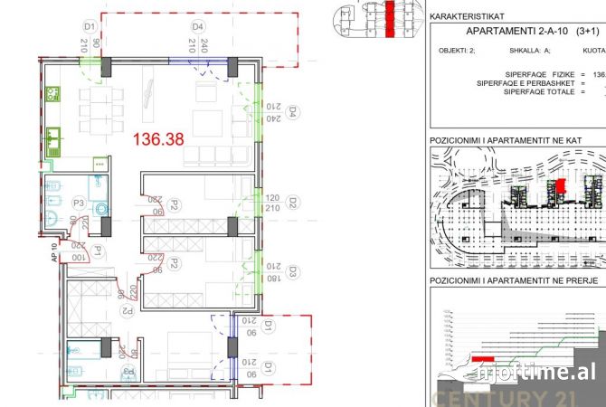 Shtepi ne shitje 3+1 ne Tirane - 281,000 Euro