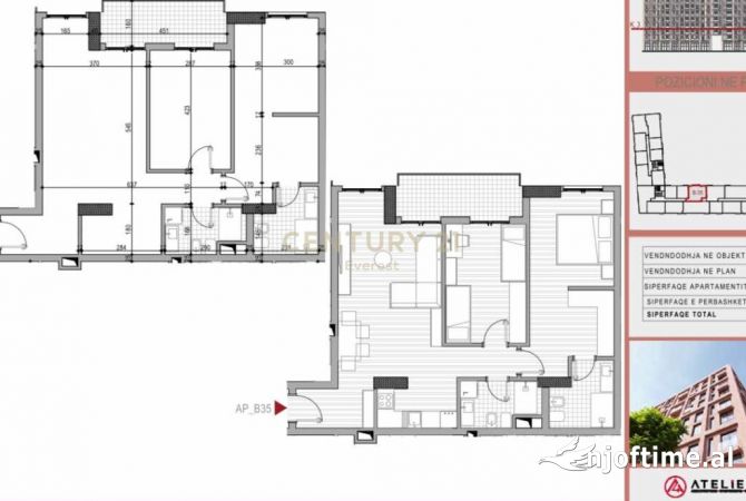Shtepi ne shitje 2+1 ne Tirane - 157,700 Euro