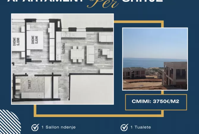 Shtepi ne shitje 2+1 ne Vlore - 437,850 Euro