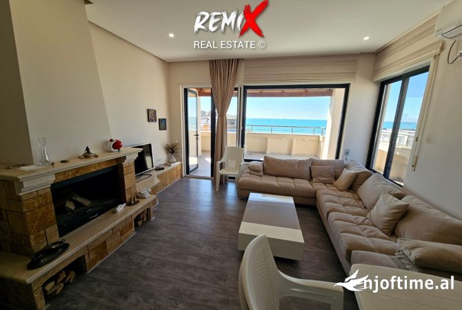 Attic (top floor of the roof) for sale in Durres 3+1, Furnished