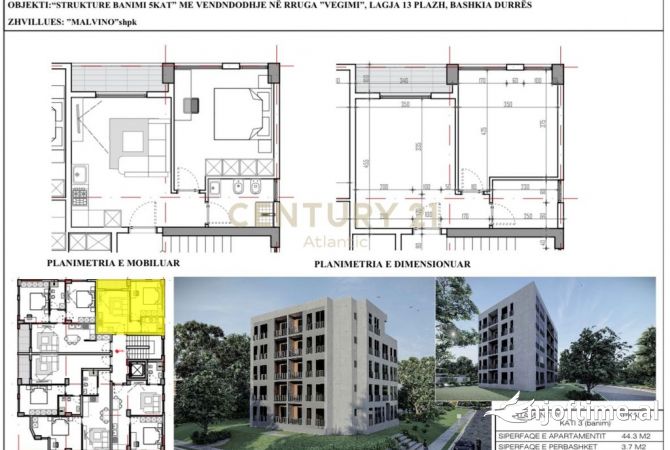 Shtepi ne shitje 1+1 ne Durres - 57,600 Euro