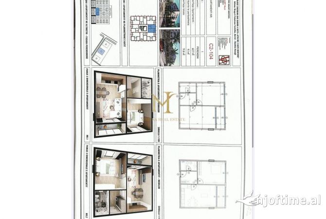 Shtepi ne shitje 2+1 ne Durres - 100,520 Euro