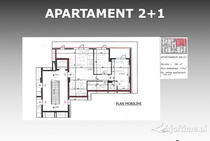 Casa in vendita 2+1 a Tirana - 246,000 Euro