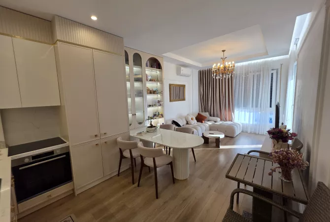 Shtepi me qera Apartament ne Tirane, 1+1, Mobilimi E mobiluar, Pagesa 750  Euro.