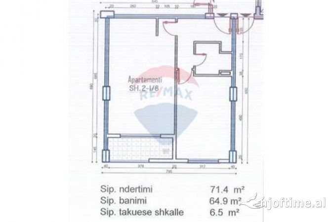 Shtepi ne shitje 1+1 ne Tirane - 100,000 Euro