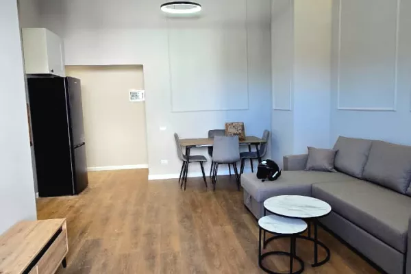 Shtepi me qera Apartament ne Tirane, 1+1, Mobilimi E mobiluar, Pagesa 60,000  Leke.