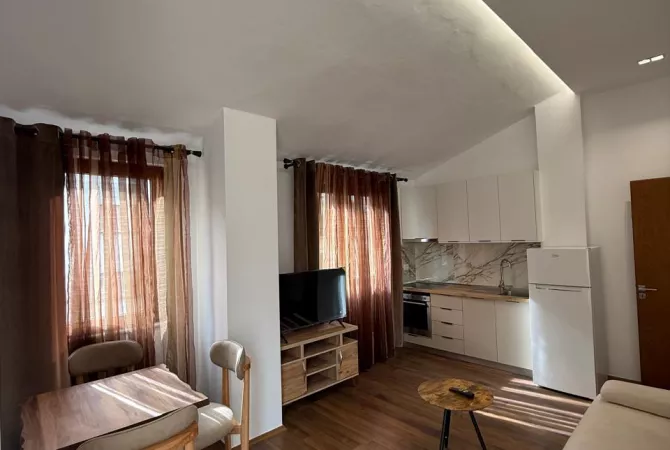 Shtepi me qera Apartament ne Tirane, 1+1, Mobilimi E mobiluar, Pagesa 500  Euro.