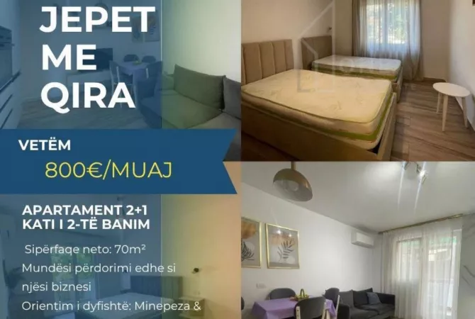 Apartment for rent in Tirana 2+1, In Part