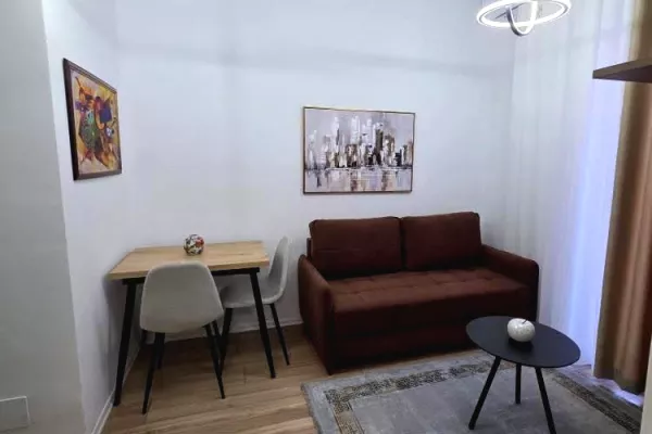 Shtepi me qera Apartament ne Tirane, 1+1, Mobilimi E mobiluar, Pagesa 400  Euro.