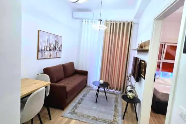 Shtepi me qera Apartament ne Tirane, 1+1, Mobilimi E mobiluar, Pagesa 400  Euro.