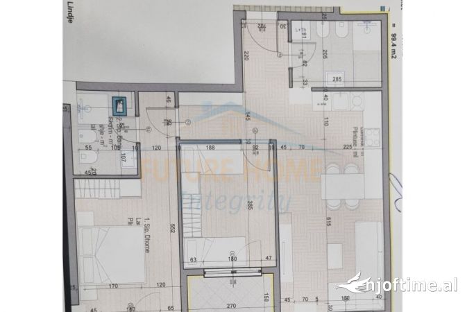 Shtepi ne shitje 2+1 ne Tirane - 99,400 Euro